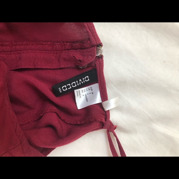 Burgundy Flowy Dress ❤️ - Picture 2 of 2